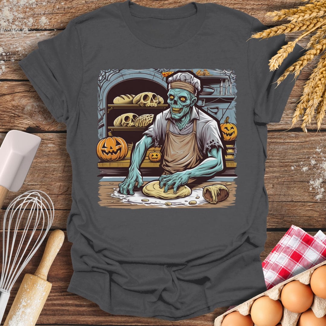 Zombie's Bakery T-Shirt Charcoal / S Baking Threads