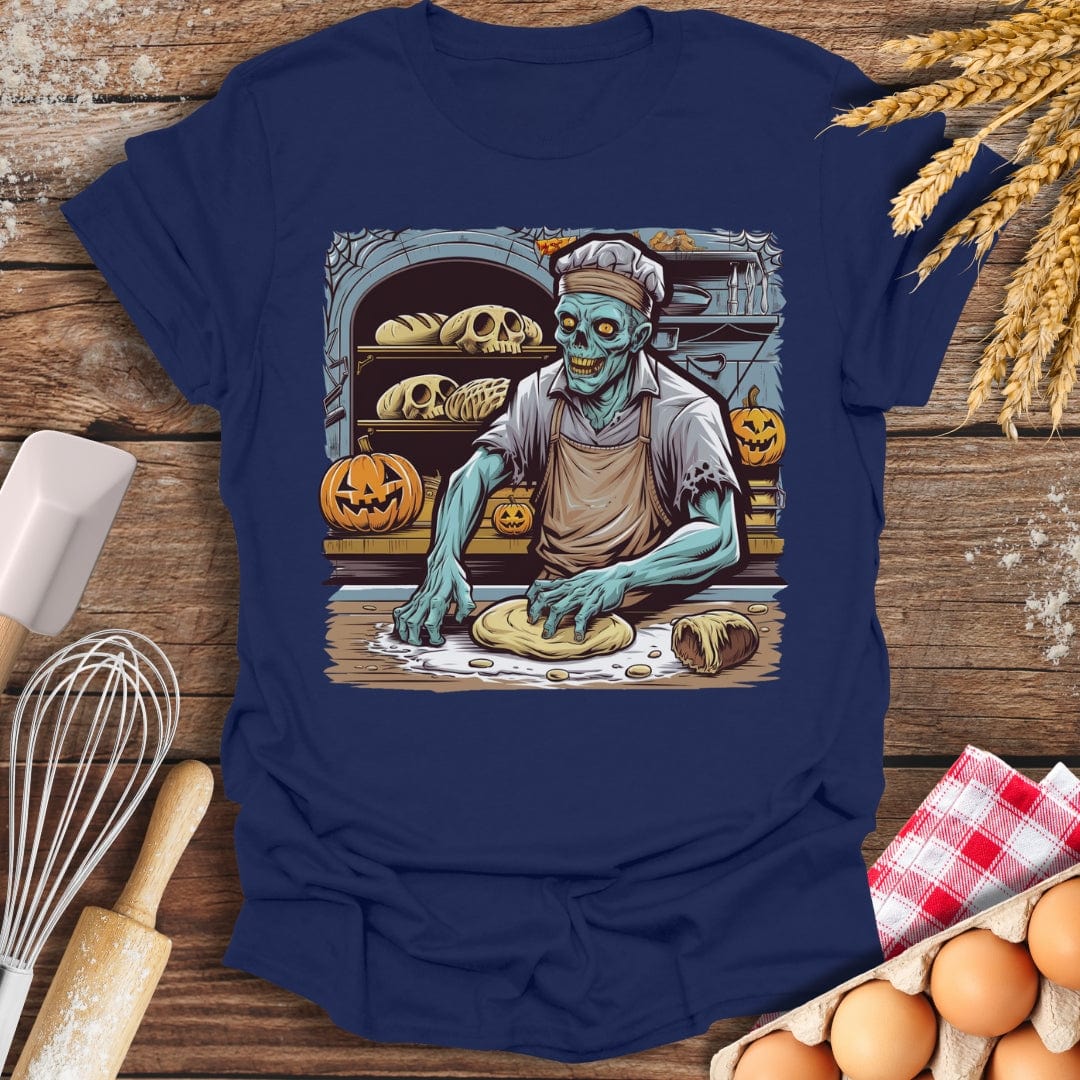 Zombie's Bakery T-Shirt Navy / S Baking Threads