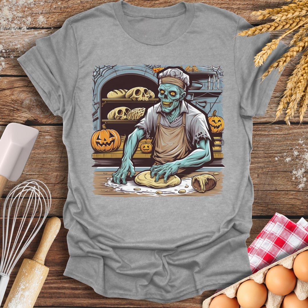 Zombie's Bakery T-Shirt Sport Grey / S Baking Threads