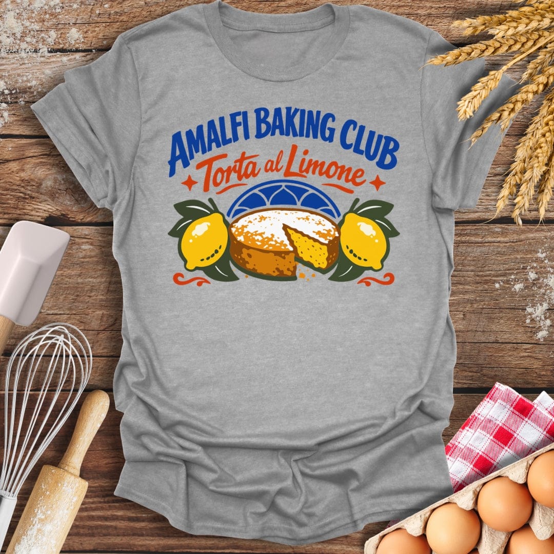 Amalfi Baking Club T-Shirt Sport Grey / S Baking Threads