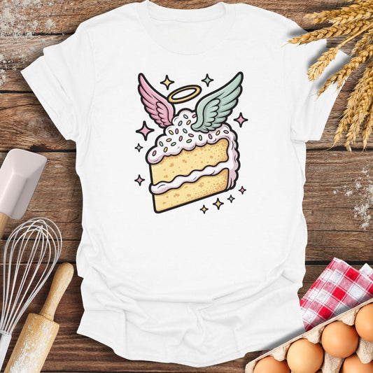 Angel Cake T-Shirt White / S Baking Threads
