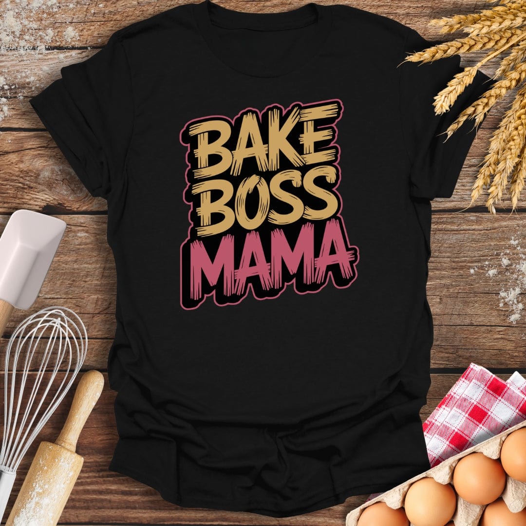 Bake Boss Mama T-Shirt Black / S Baking Threads