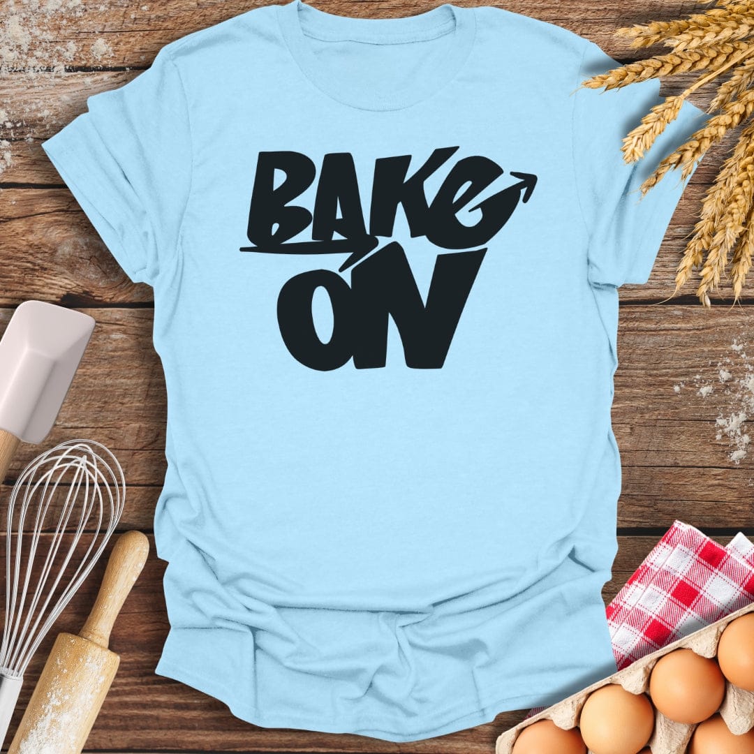 Bake On T-Shirt Light Blue / S Baking Threads