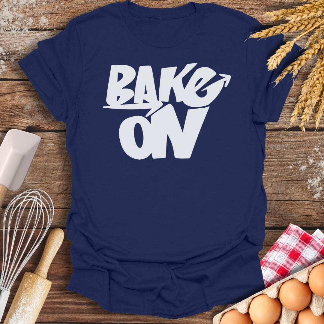 Bake On T-Shirt Navy / S Baking Threads