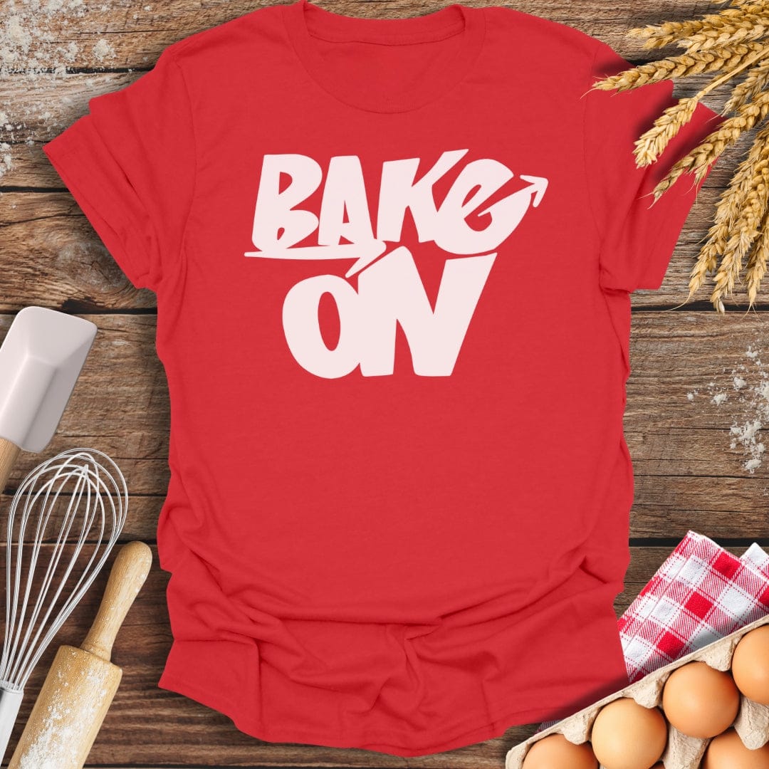 Bake On T-Shirt Red / S Baking Threads