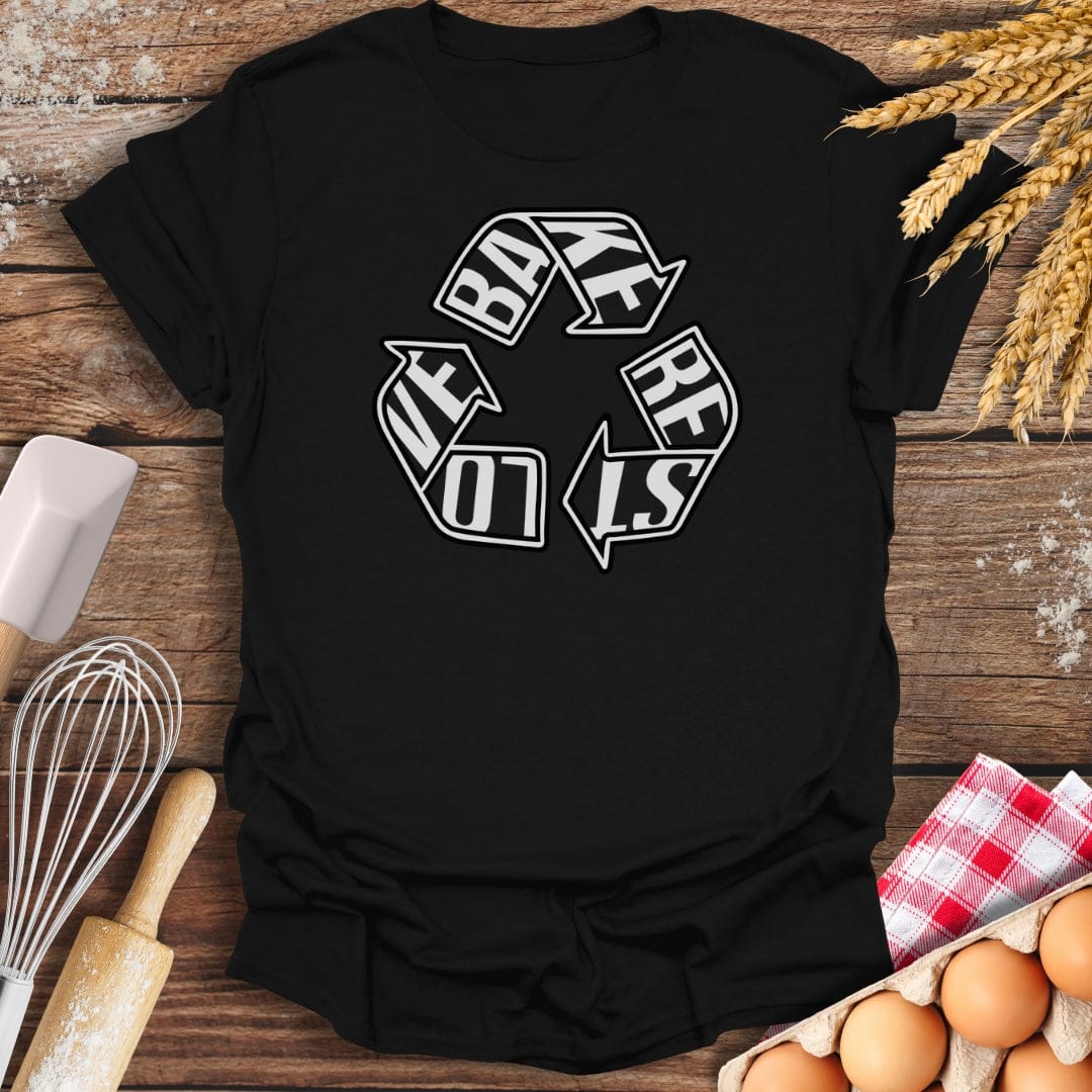 Bake Rest Love T-Shirt Black / S Baking Threads