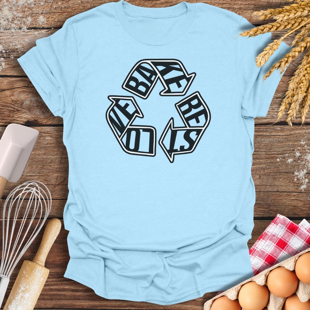 Bake Rest Love T-Shirt Light Blue / S Baking Threads