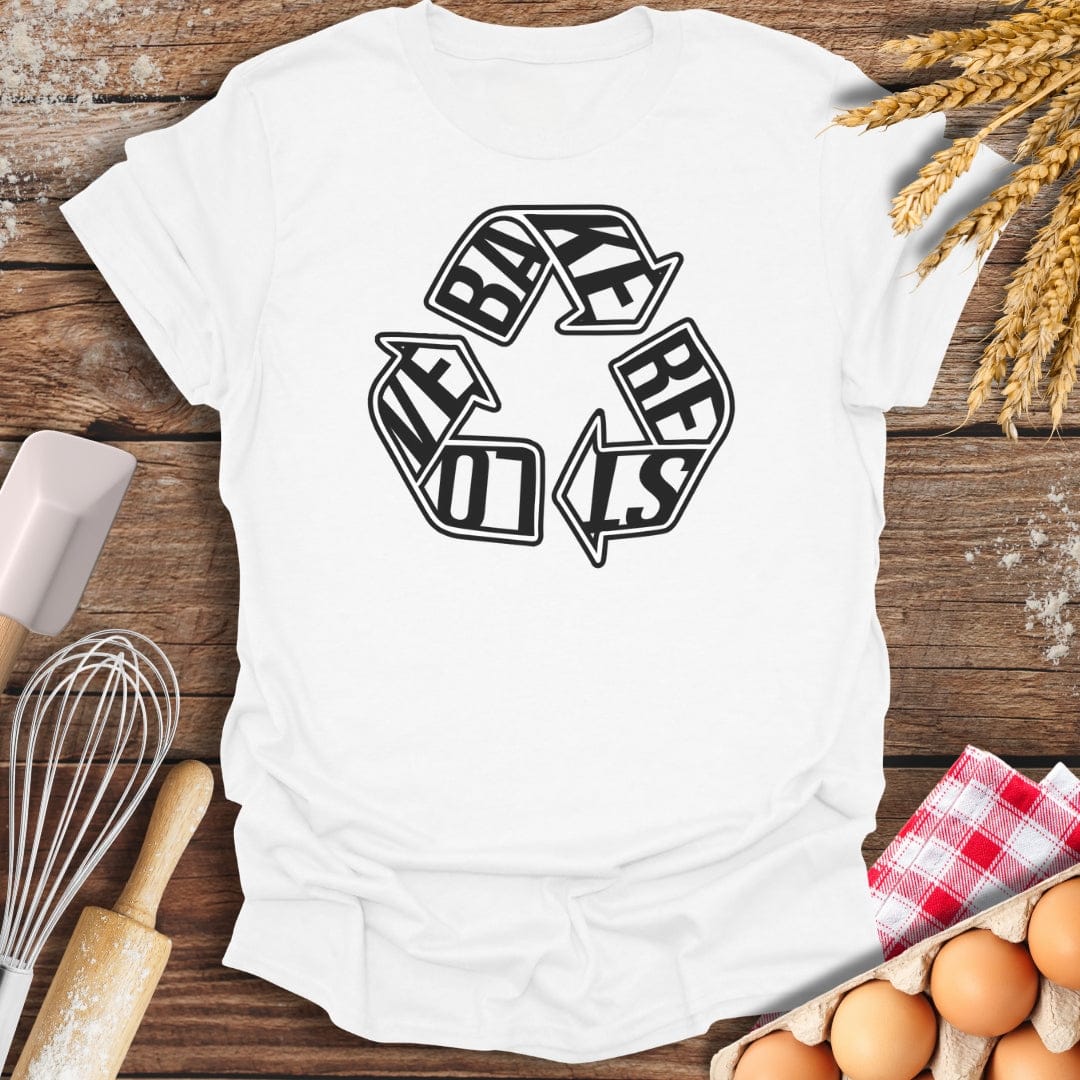 Bake Rest Love T-Shirt White / S Baking Threads