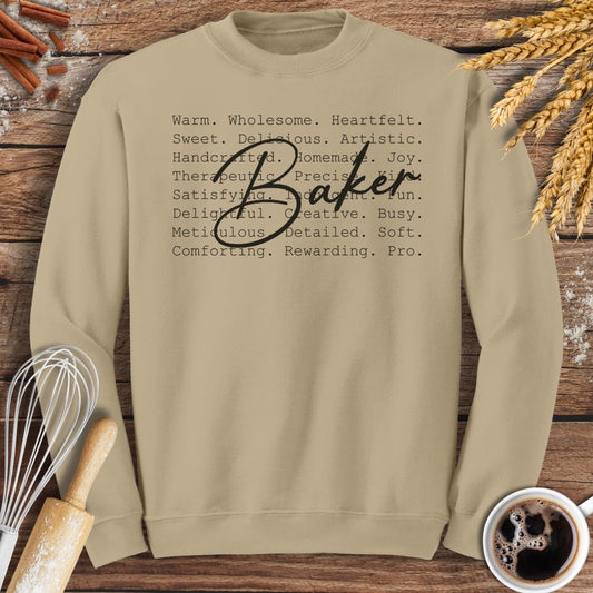 Baker’s Essence Sweatshirt Baking Threads