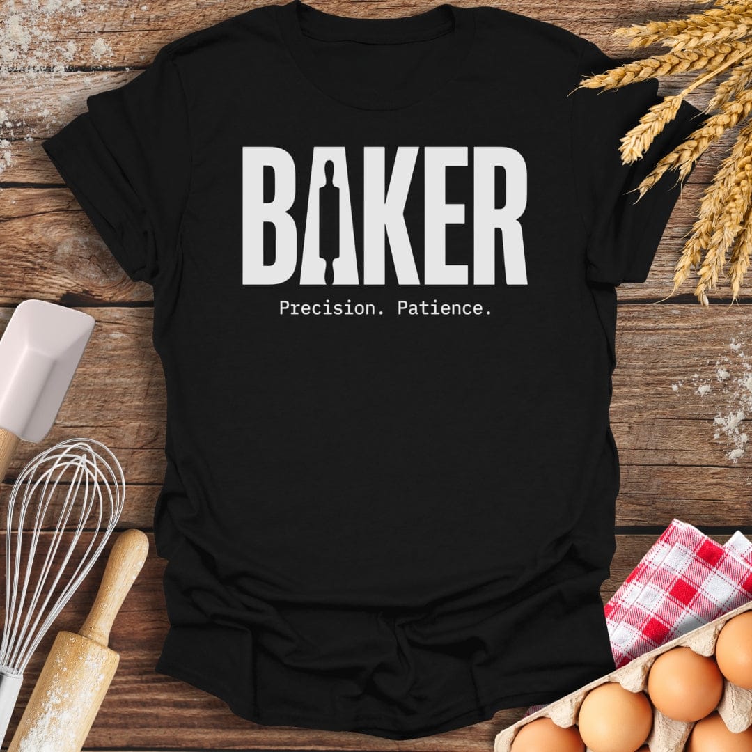Baker T-Shirt Black / S Baking Threads