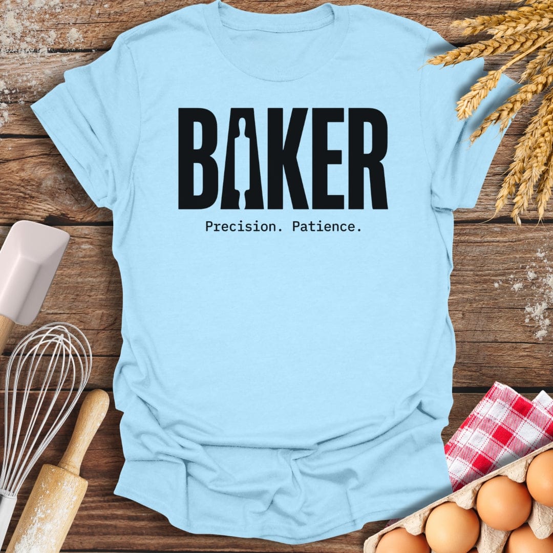 Baker T-Shirt Light Blue / S Baking Threads