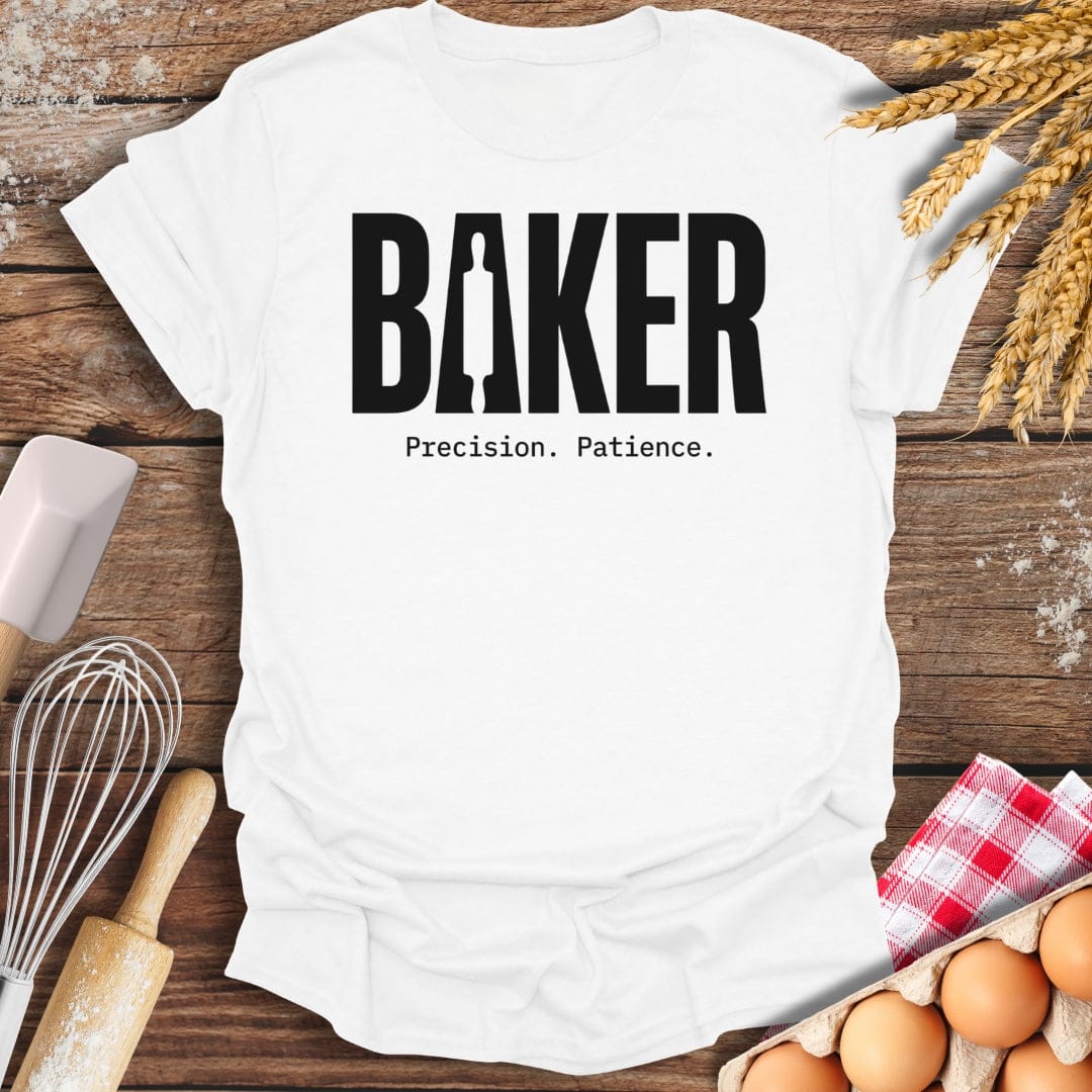 Baker T-Shirt White / S Baking Threads