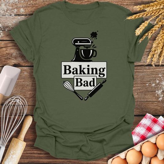 Baking Bad T-Shirt Military Green / S Baking Threads