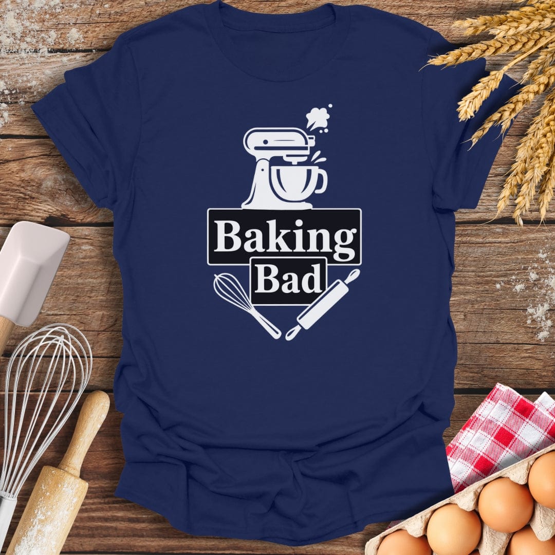 Baking Bad T-Shirt Navy / S Baking Threads