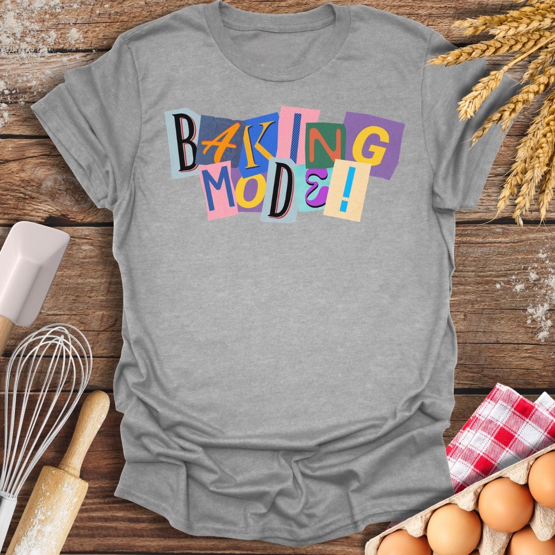 Baking Mode! T-Shirt Sport Grey / S Baking Threads