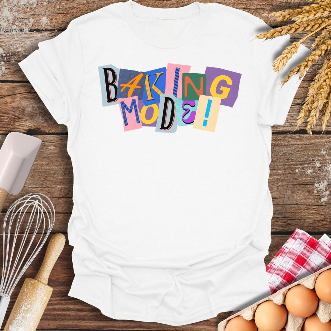 Baking Mode! T-Shirt White / S Baking Threads