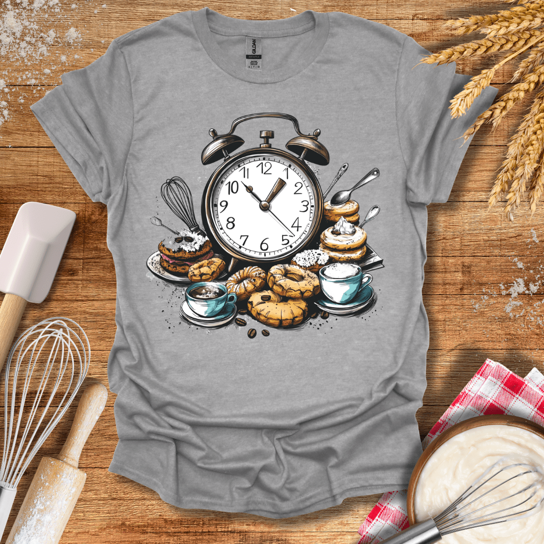 Baking Time T-Shirt Sport Grey / S Baking Threads