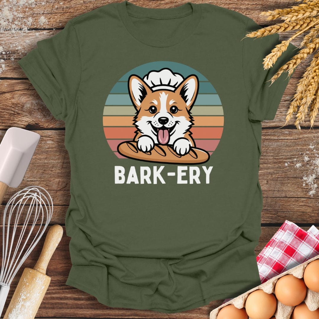 Bark-ery T-Shirt Military Green / S Baking Threads