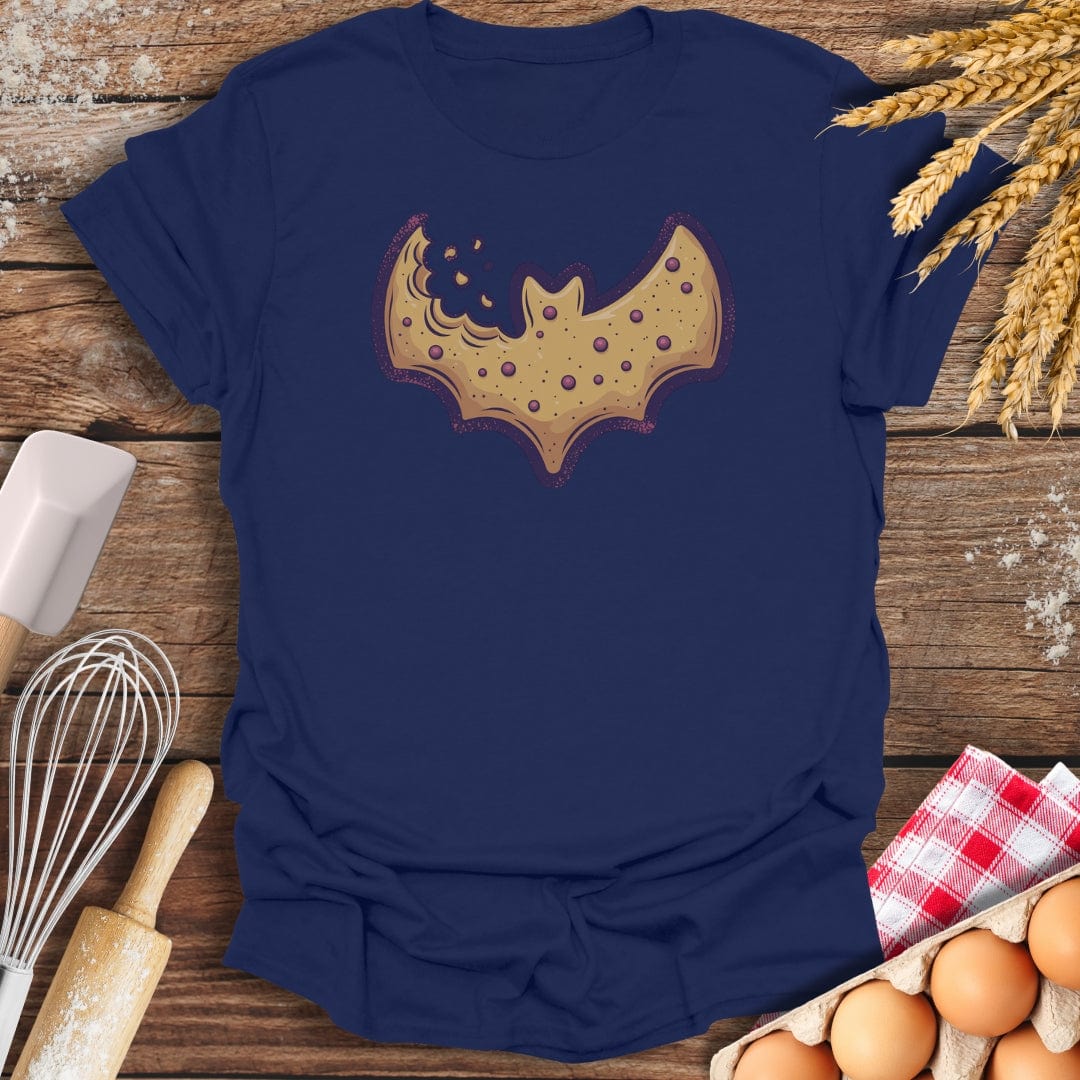 Bat Cookie T-Shirt Navy / S Baking Threads