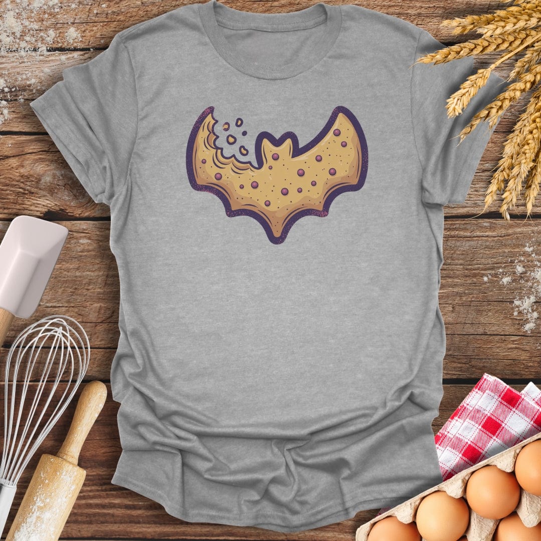 Bat Cookie T-Shirt Sport Grey / S Baking Threads