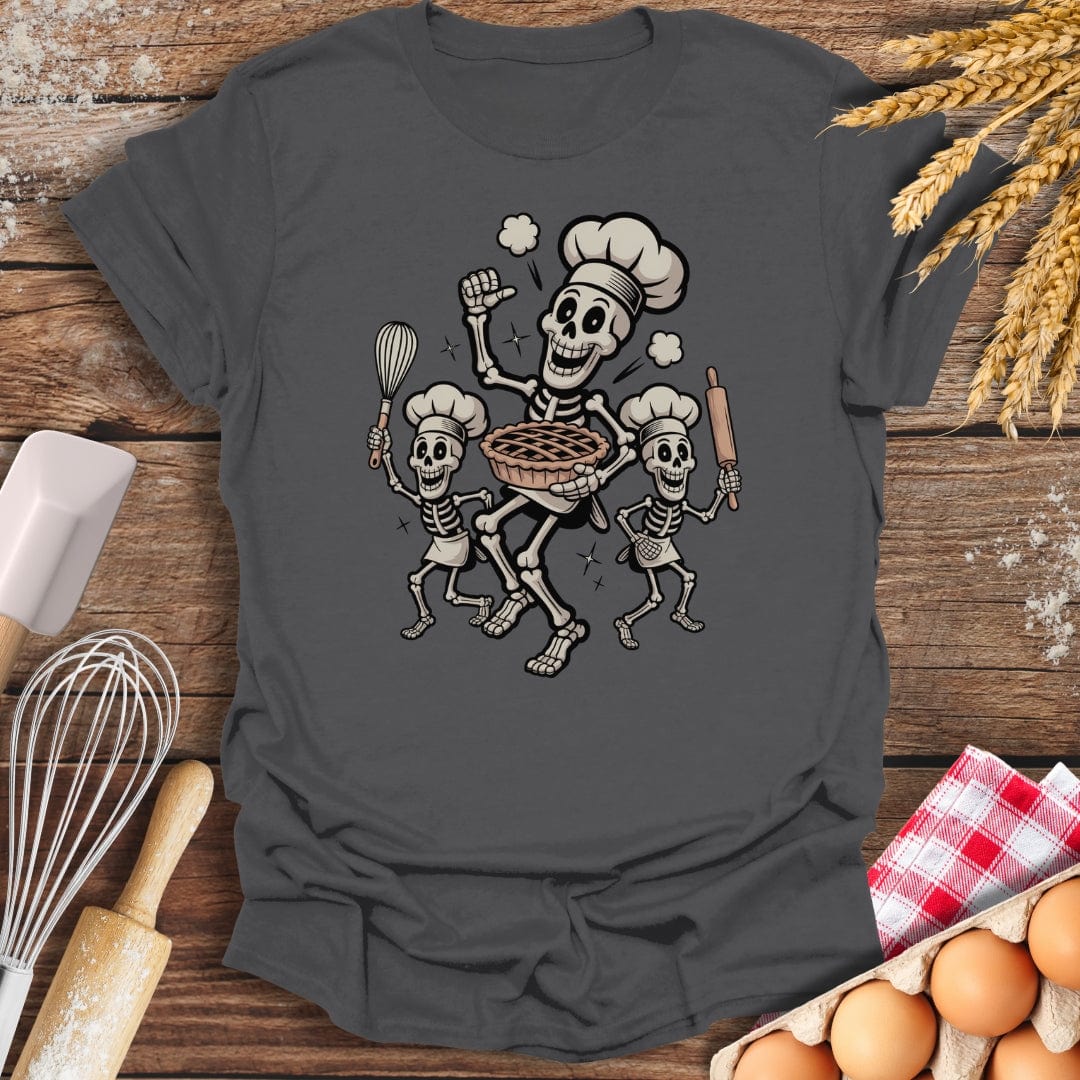 Bone Appétit Bakers T-Shirt Charcoal / S Baking Threads