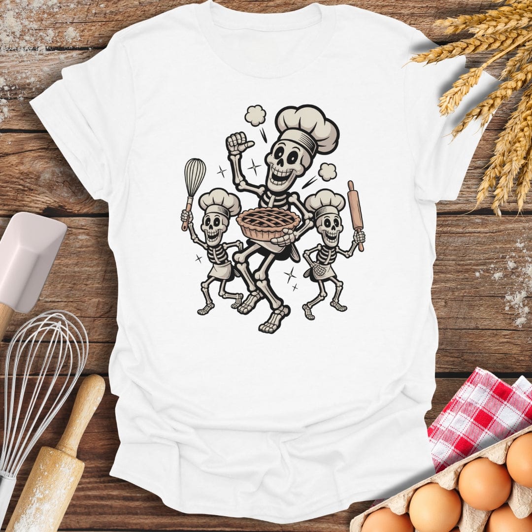 Bone Appétit Bakers T-Shirt White / S Baking Threads