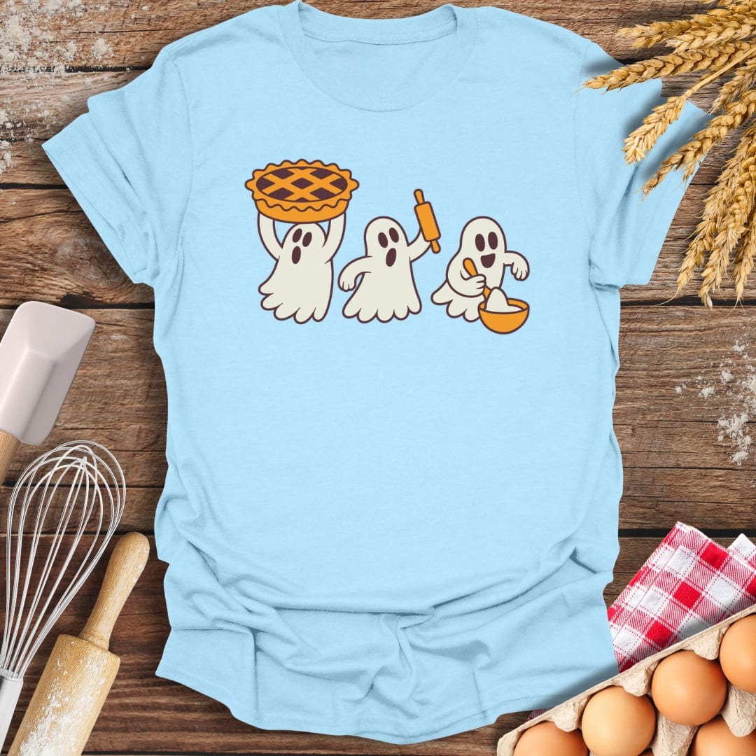 Boo-berry Pie Party T-Shirt Light Blue / S Baking Threads
