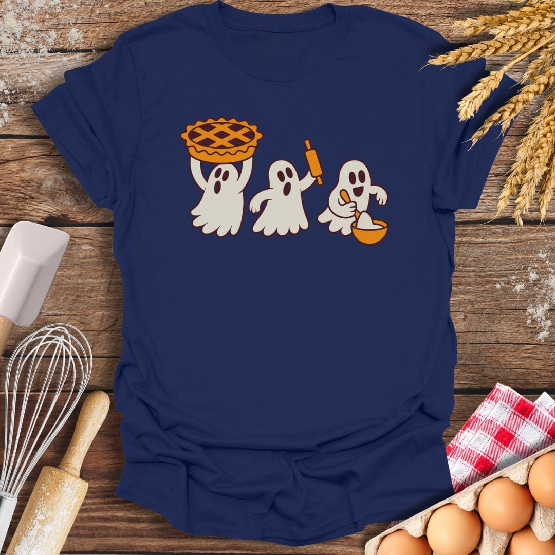 Boo-berry Pie Party T-Shirt Navy / S Baking Threads