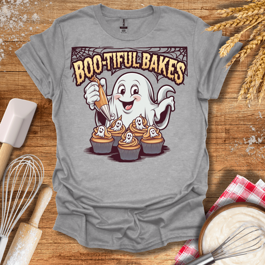 Boo-tiful Bakes T-Shirt Sport Grey / S Baking Threads