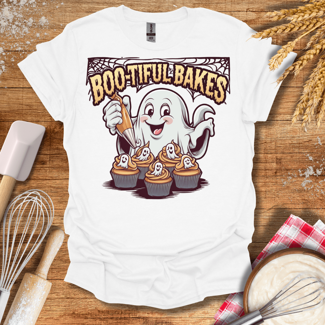 Boo-tiful Bakes T-Shirt White / S Baking Threads