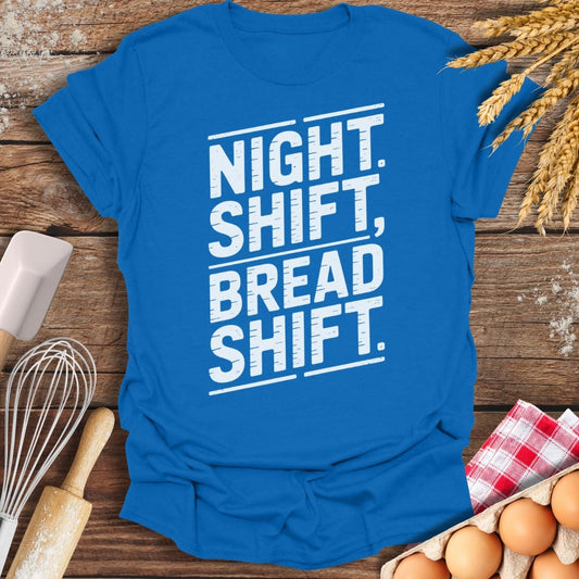 Bread Shift T-Shirt Royal / S Baking Threads