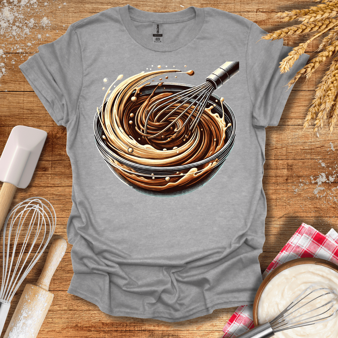 Brownie Batter T-Shirt Sport Grey / S Baking Threads