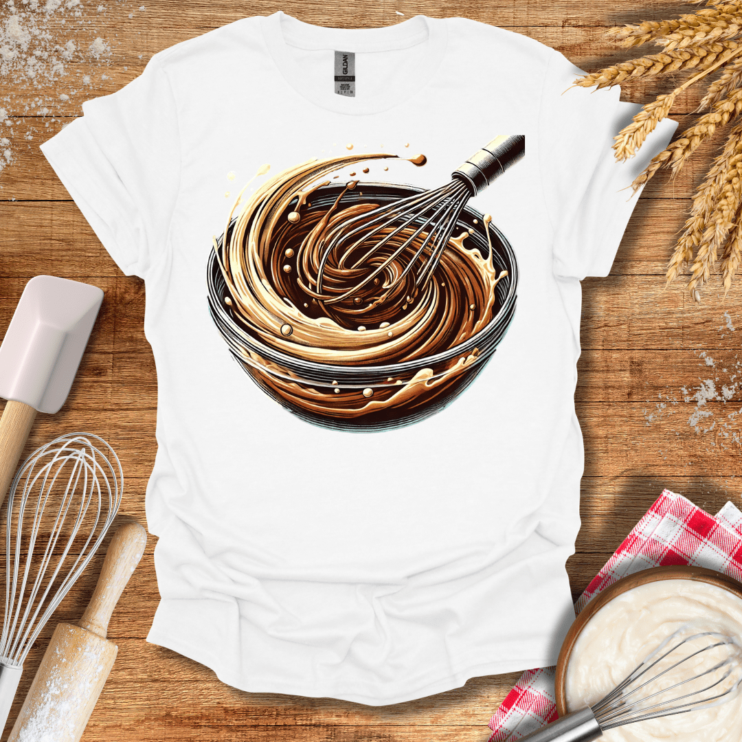 Brownie Batter T-Shirt White / S Baking Threads