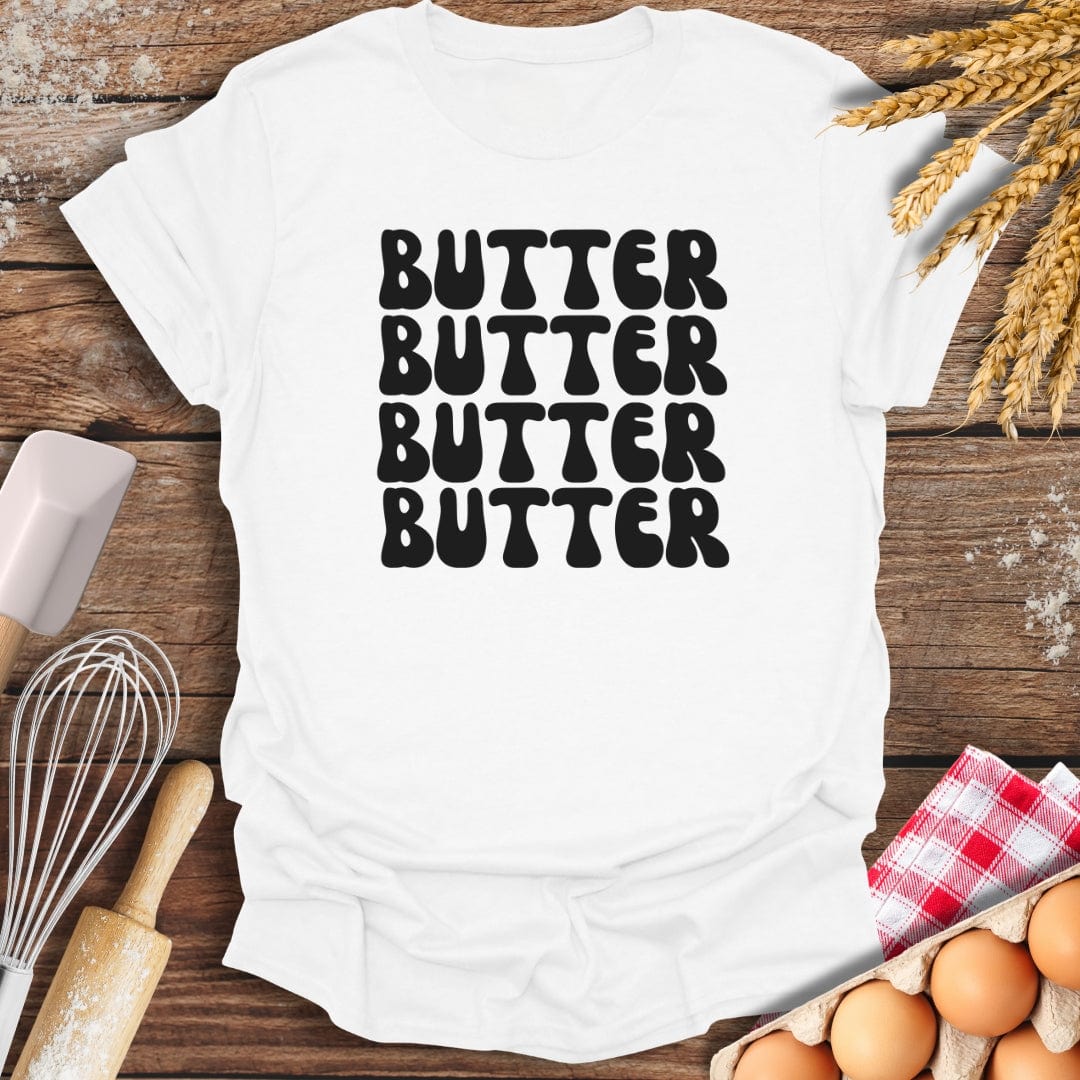 Butter T-Shirt White / S Baking Threads
