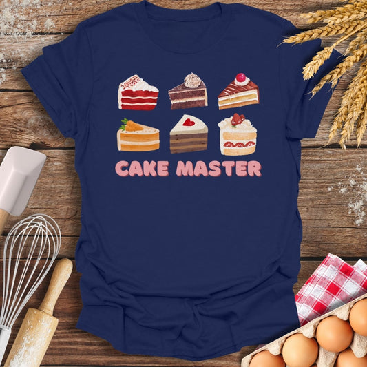 Cake Master T-Shirt Navy / S Baking Threads