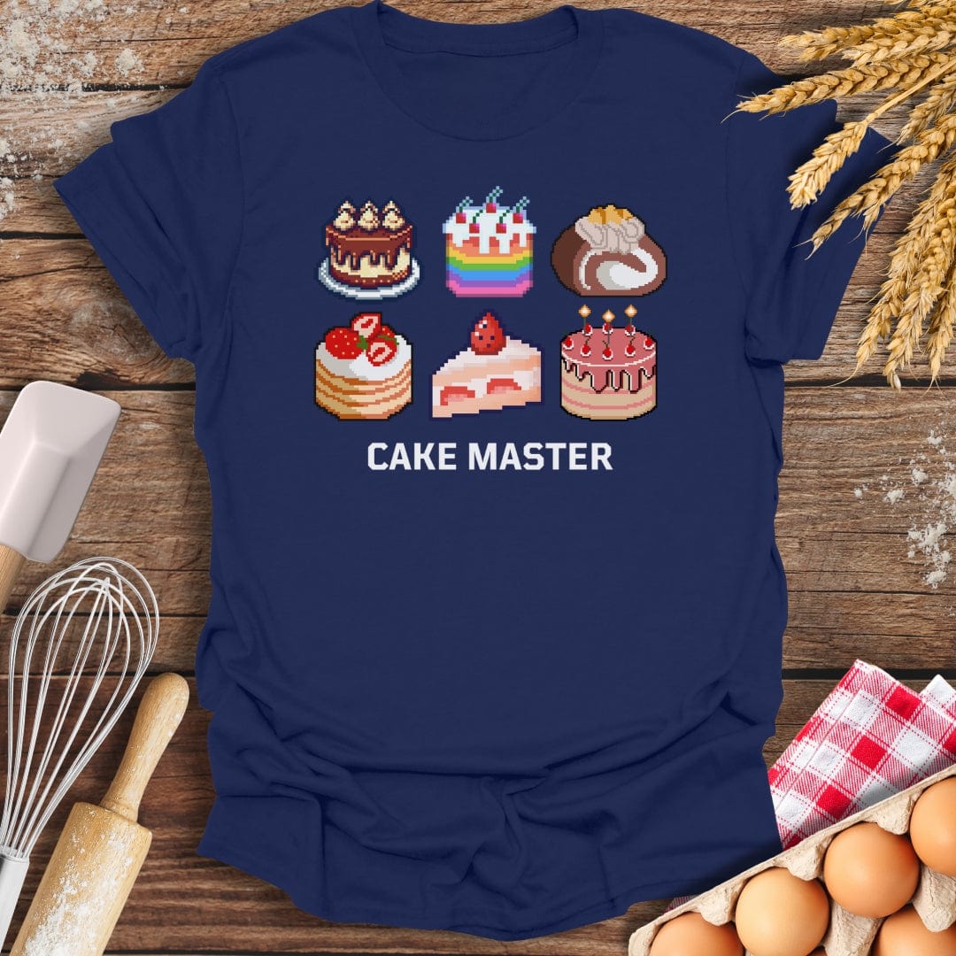 Cake Master T-Shirt Navy / S Baking Threads