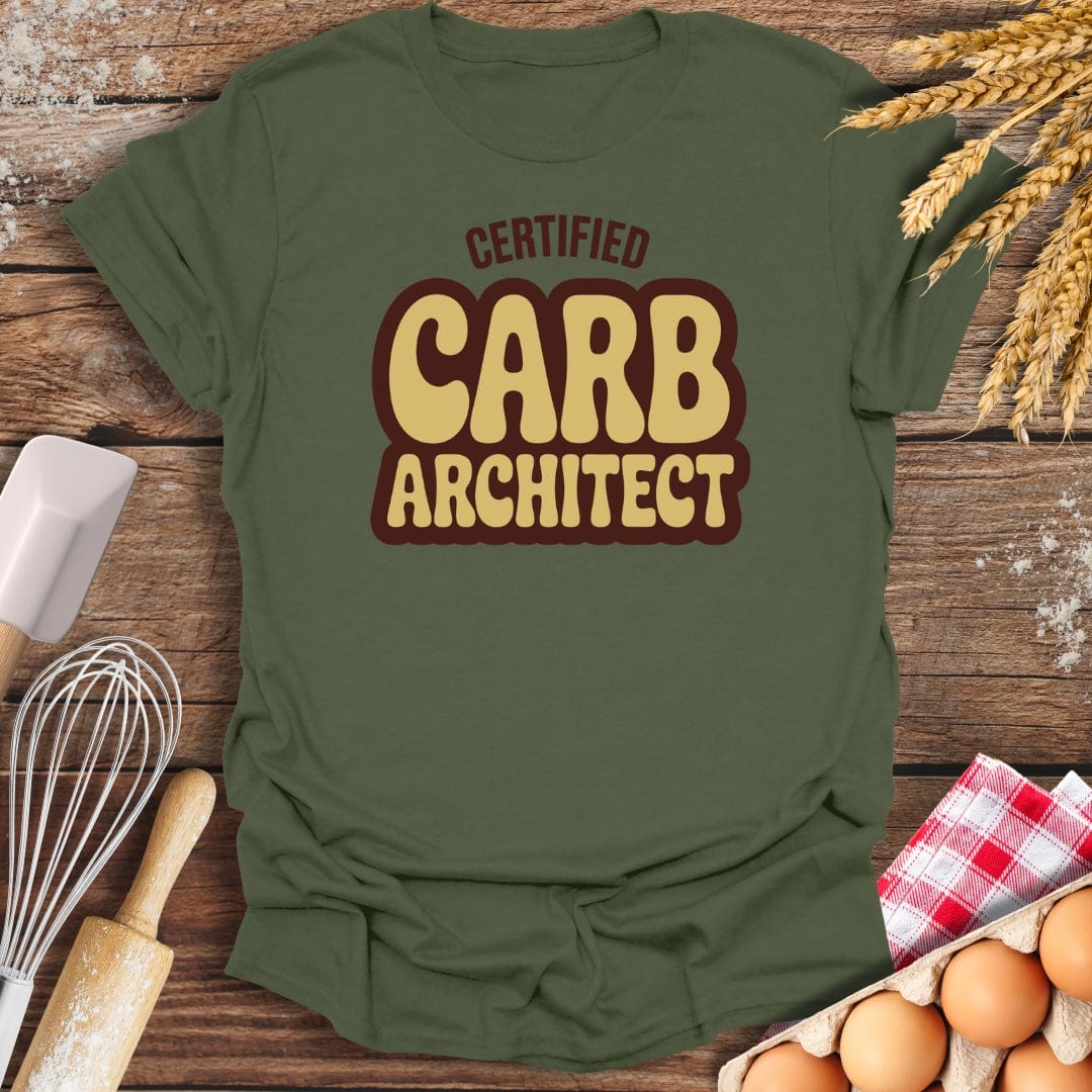 Carb Architect T-Shirt Military Green / S Baking Threads