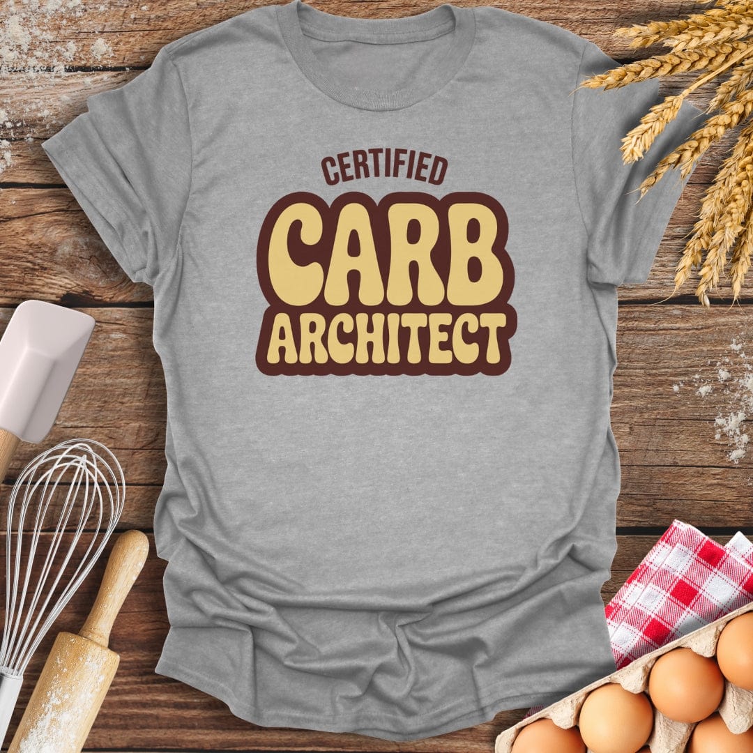 Carb Architect T-Shirt Sport Grey / S Baking Threads