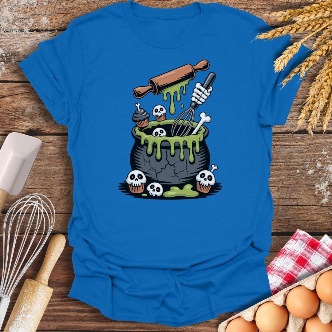 Cauldron Confections T-Shirt Royal / S Baking Threads