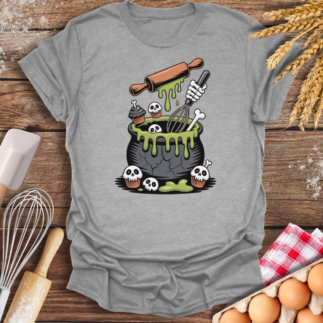 Cauldron Confections T-Shirt Sport Grey / S Baking Threads
