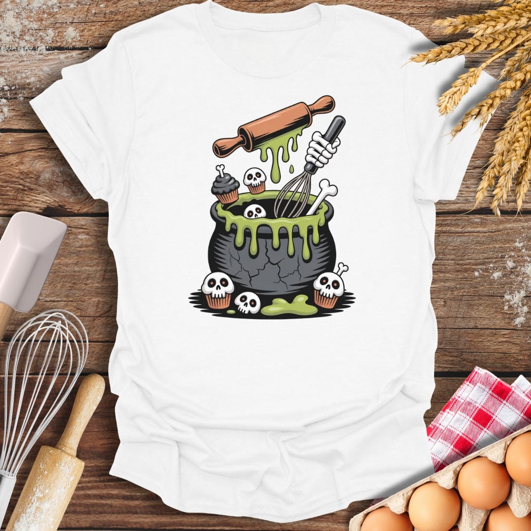 Cauldron Confections T-Shirt White / S Baking Threads