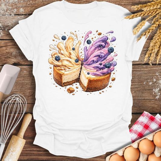 Cheesecake Explosion T-Shirt White / S Baking Threads