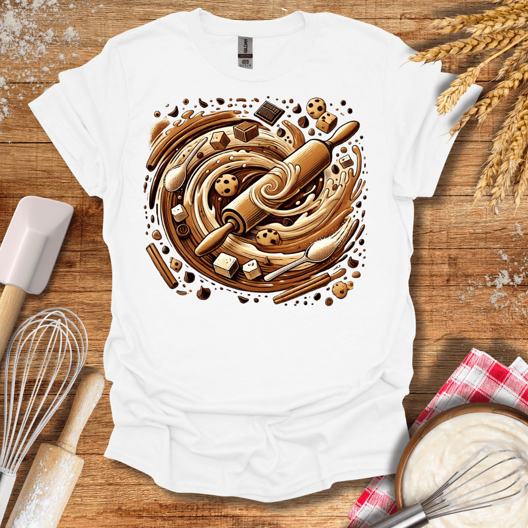 Cookie Chaos T-Shirt White / S Baking Threads