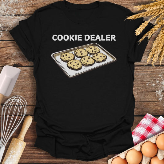 Cookie Dealer T-Shirt Black / S Baking Threads