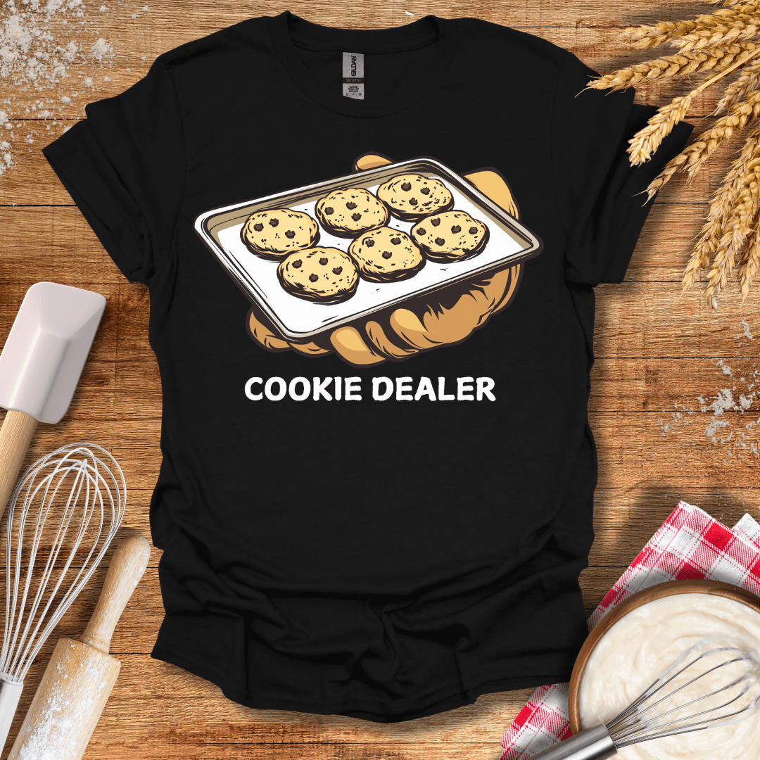 Cookie Dealer T-Shirt Black / S Baking Threads