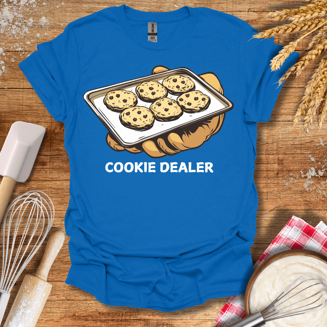 Cookie Dealer T-Shirt Royal / S Baking Threads