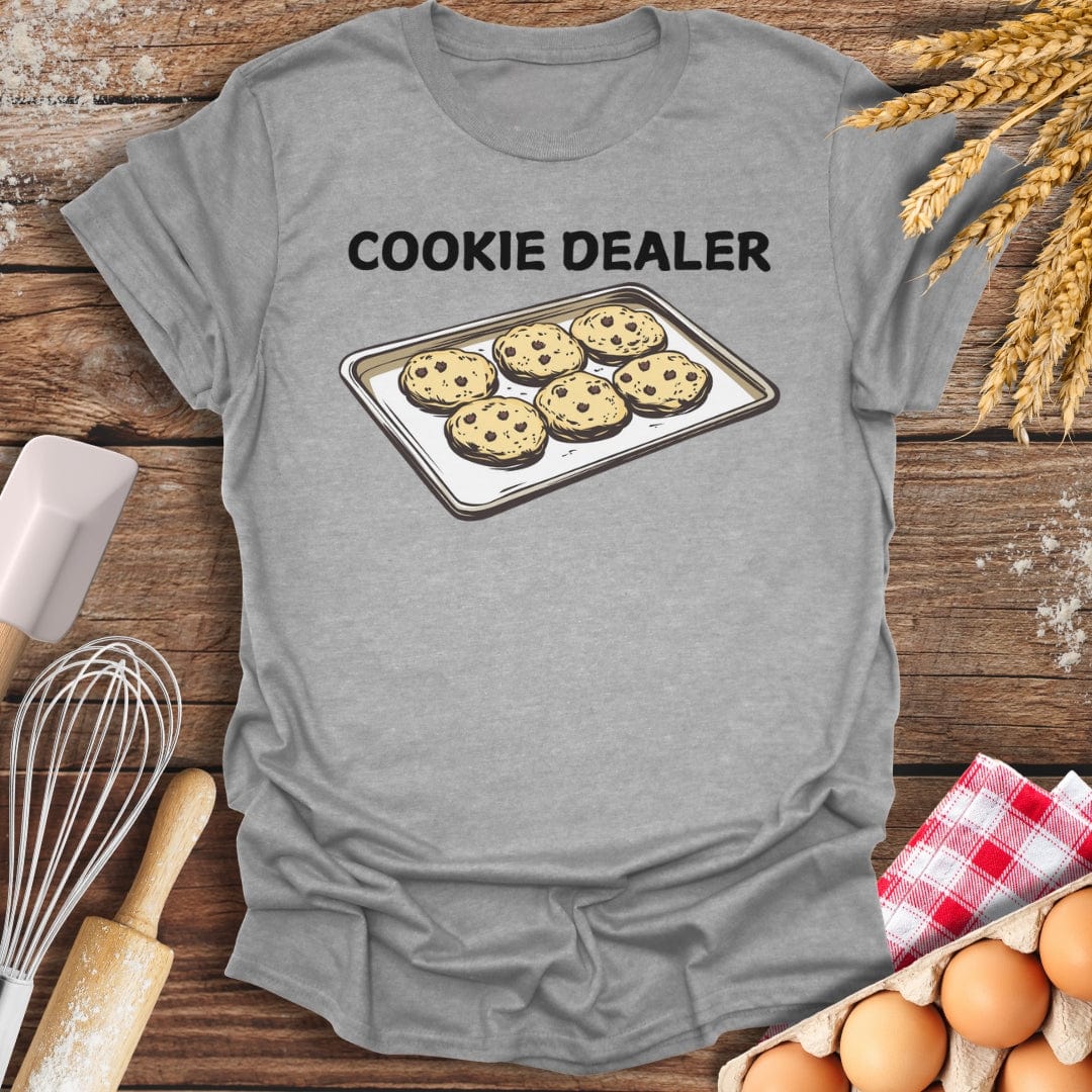 Cookie Dealer T-Shirt Sport Grey / S Baking Threads