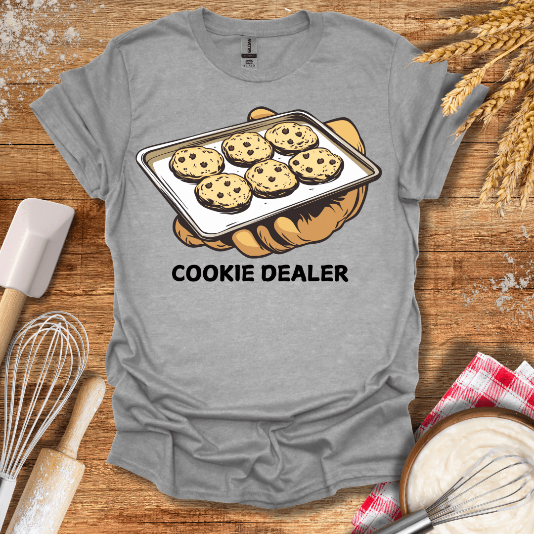 Cookie Dealer T-Shirt Sport Grey / S Baking Threads