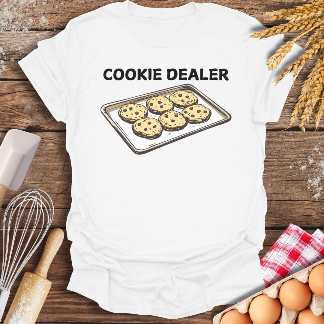 Cookie Dealer T-Shirt White / S Baking Threads