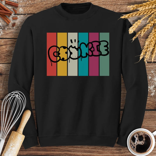 Cookie Graffiti Sweatshirt Baking Threads